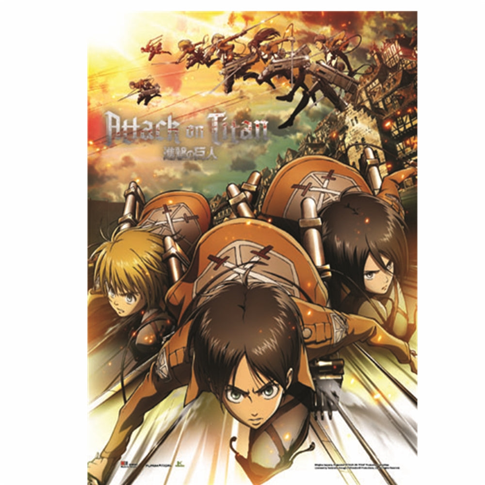 ATTACK ON TITAN - REGIMENT ATTACK WALL SCROLL