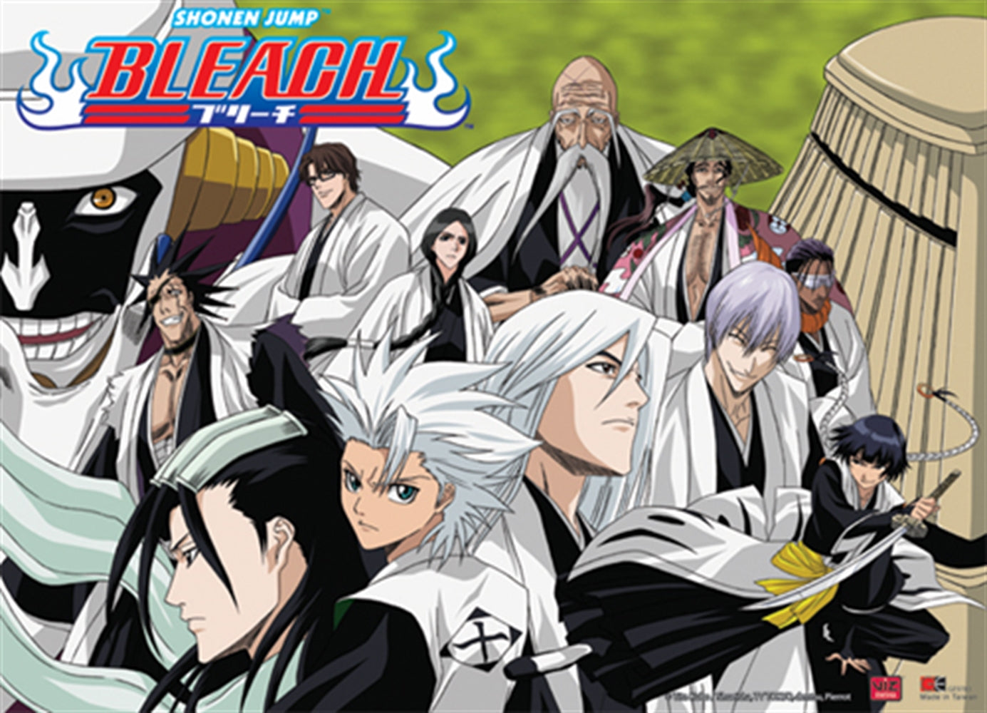 BLEACH 13 GROUP CAPTAINS WALL SCROLL