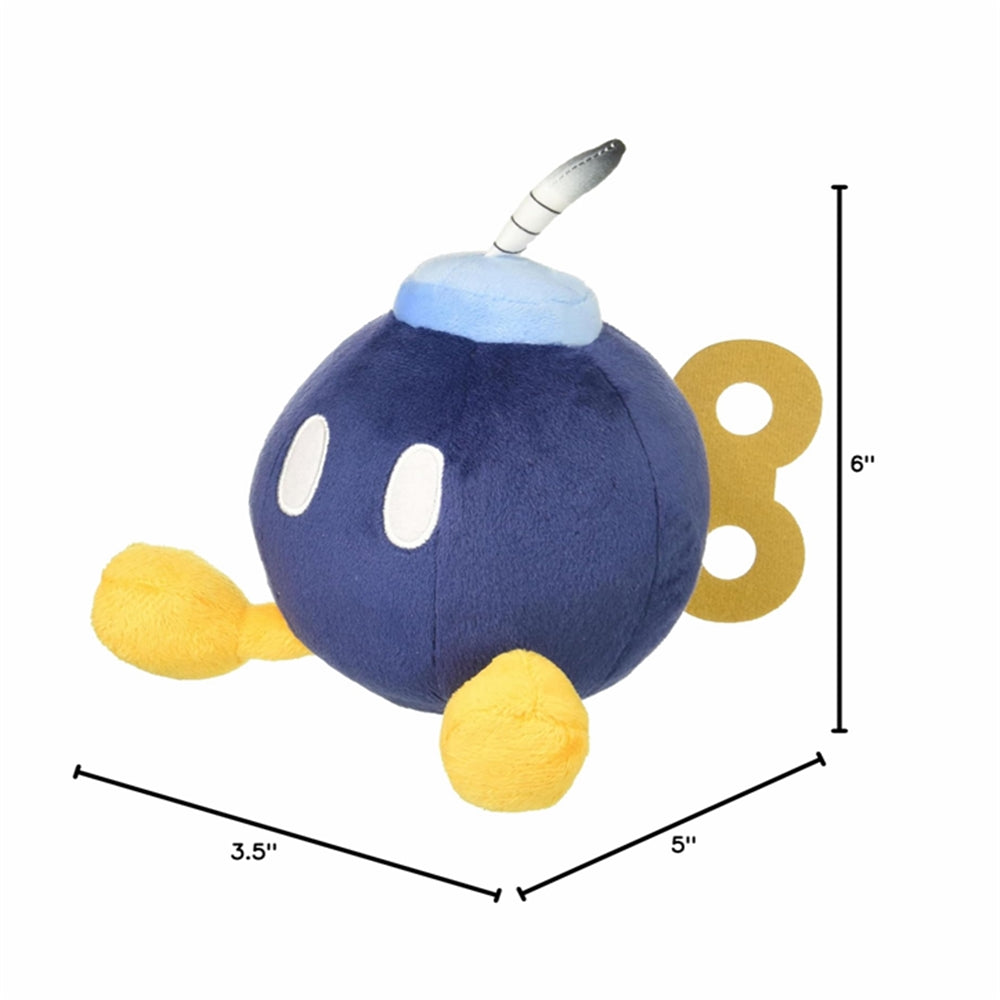 Super Mario Bob Omb 6" Plush