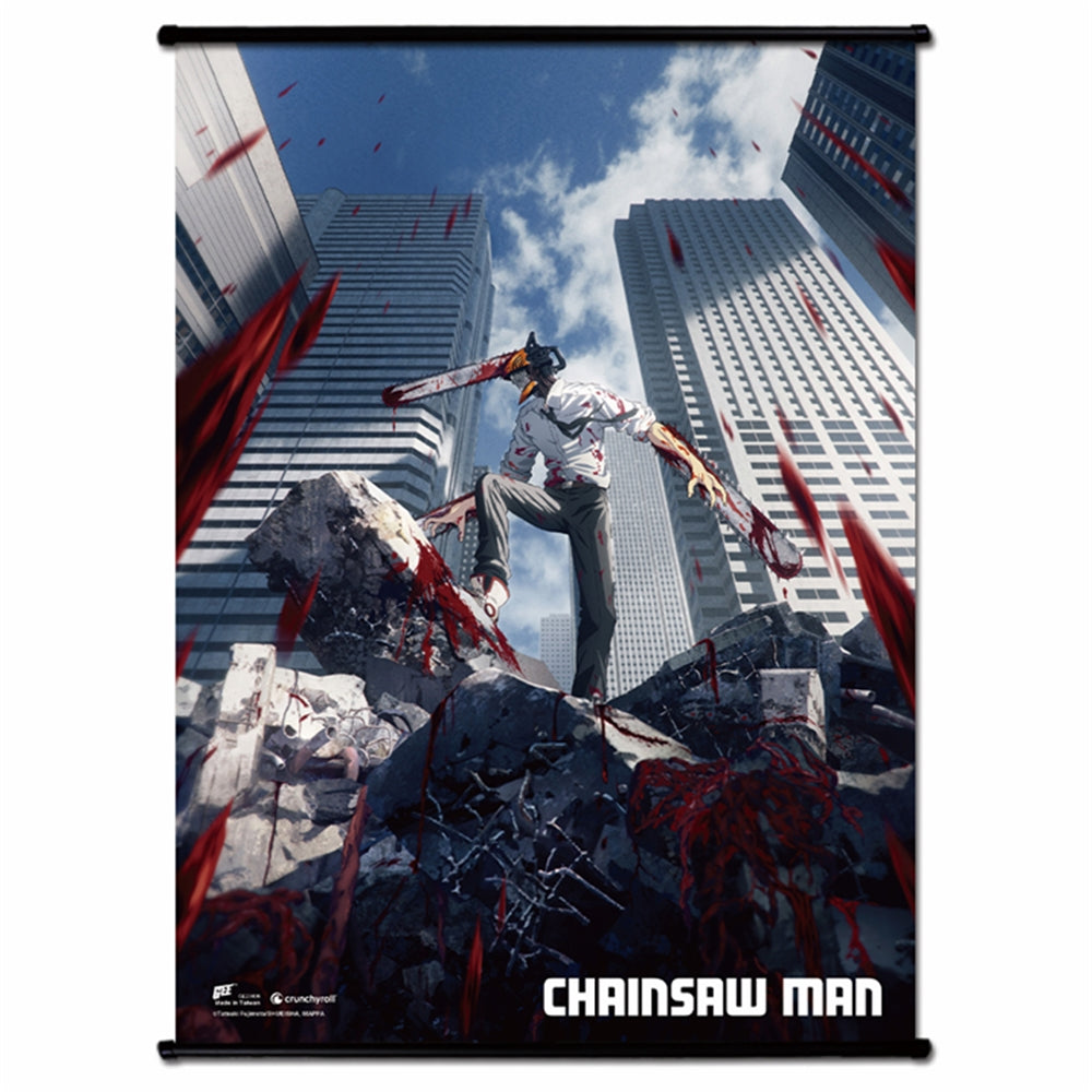 CHAINSAW MAN - CHAINSAW MAN KEY VISUAL WALL SCROLL