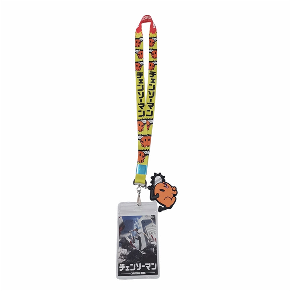 CHAINSAW MAN - KEY ART LANYARD WITH ID HOLDER & CHARM