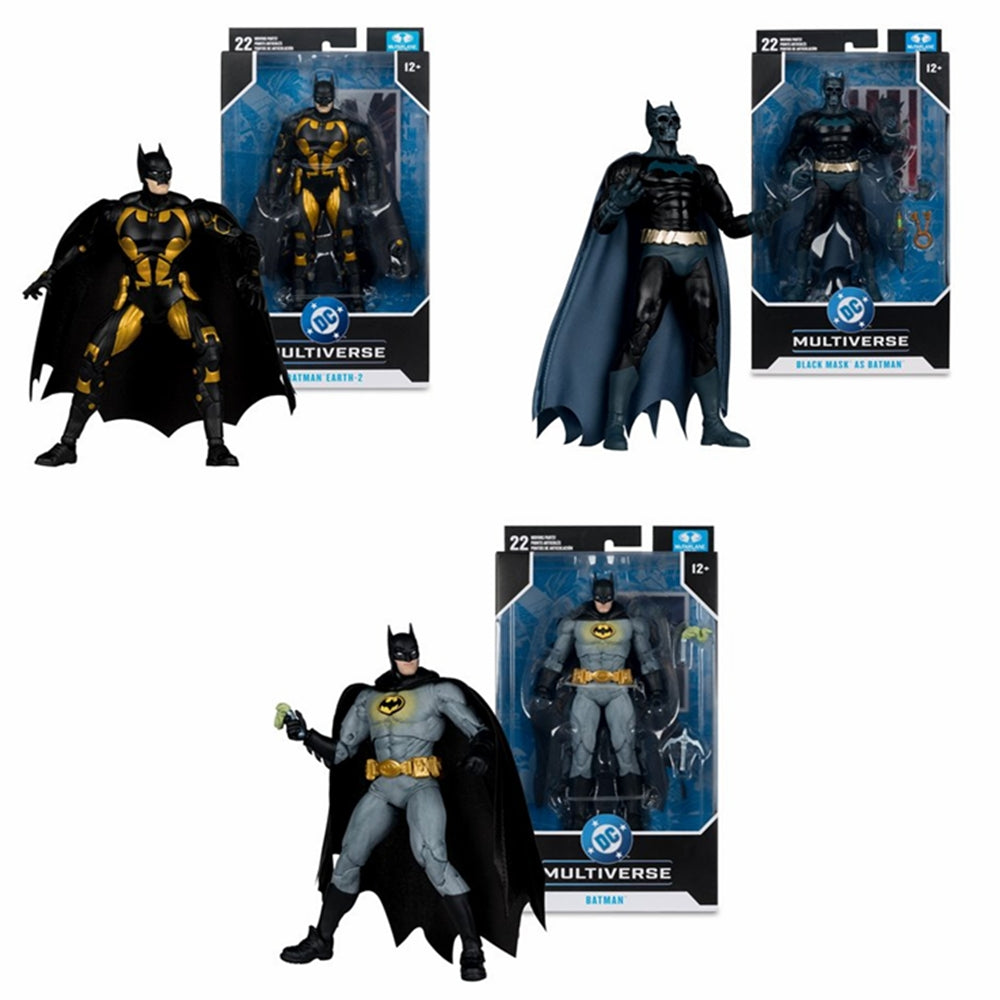 DC Multiverse Batman Wave 24 7-Inch Scale Action Figure Asst-Set of 3