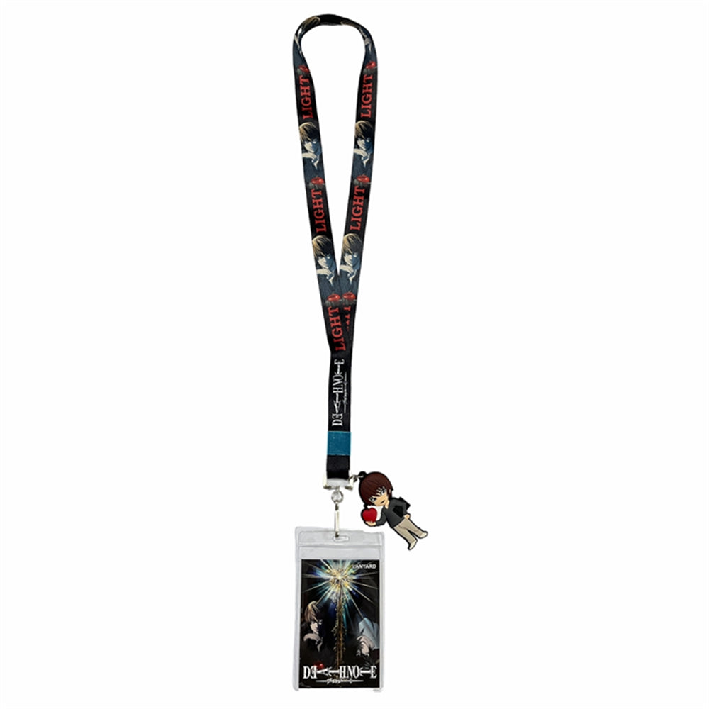 DEATH NOTE - LIGHT LANYARD WITH ID HOLDER & CHARM