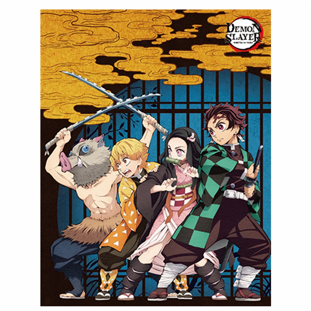 DEMON SLAYER - KEY ART SUBLIMATION THROW BLANKET