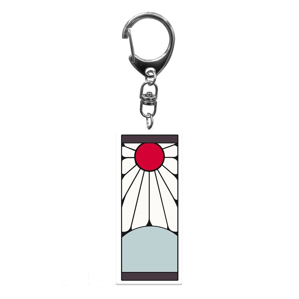 Demon Slayer Tanjiro's Hanafuda Earring Acrylic Keychain