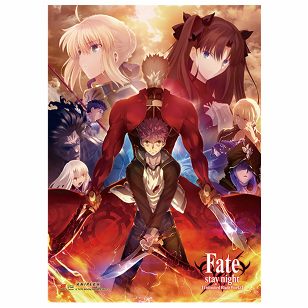 Fate Stay Night-Key Art 5 Wall Scroll