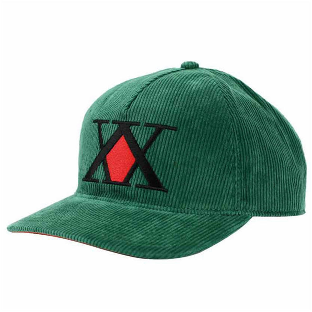 HUNTER X HUNTER LOGO CORDUROY SLOUCH PRE-CURVED SNAPBACK