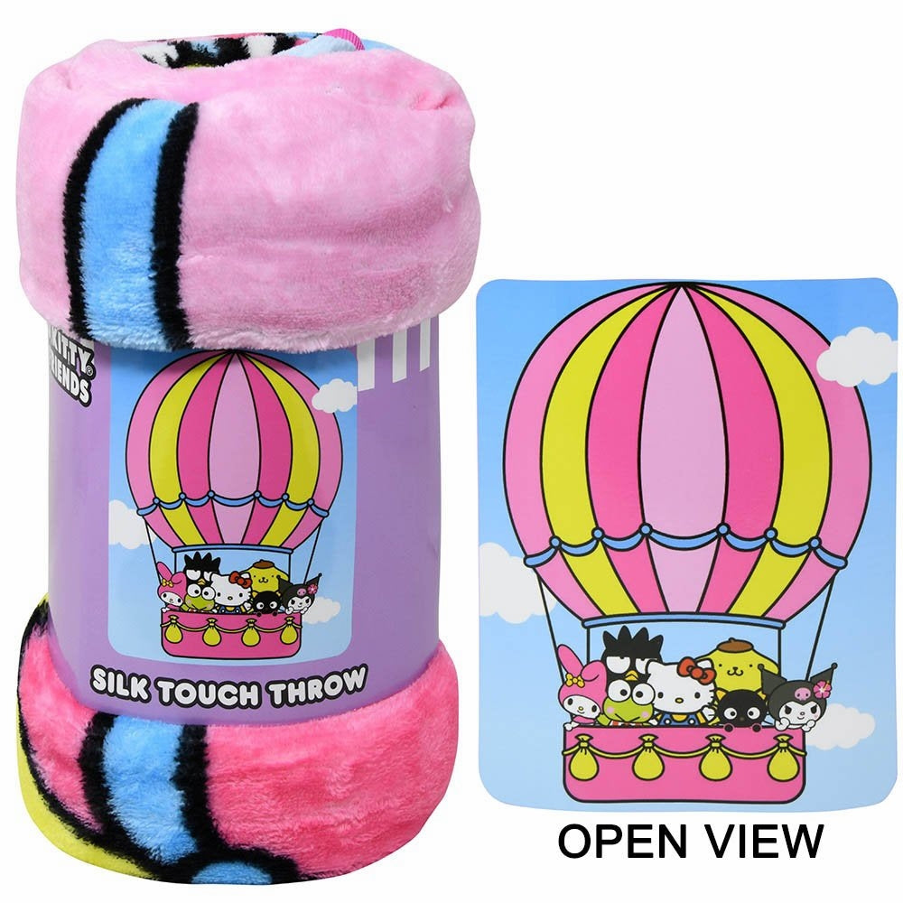 Hello Kitty & Friends 46x60" Silk Touch Throw