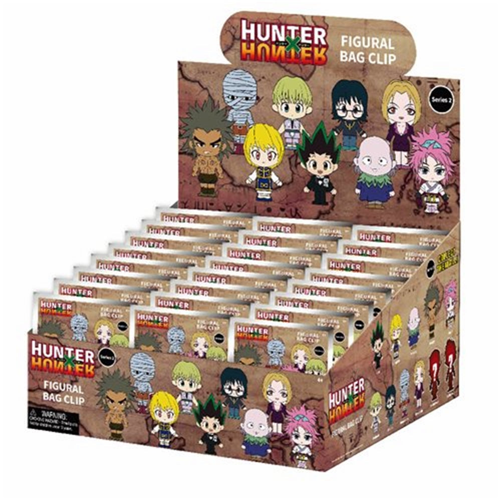 Hunter x Hunter 3D Foam Keyring Asst-Ser 2-24pcs PDQ