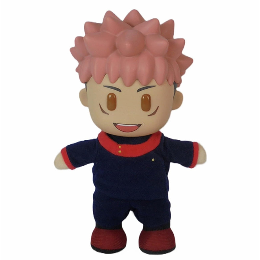 FigureKey:JUJUTSU KAISEN - ITADORI PLASTIC HEAD LG MOVEABLE PLUSH FIGURE