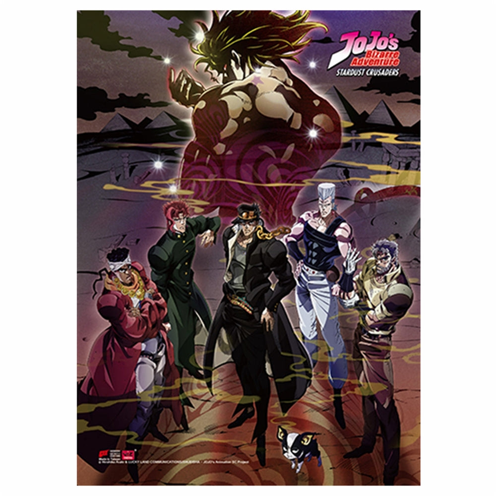 JOJO'S BIZARRE ADVENTURE - S3 GROUP WALL SCROLL