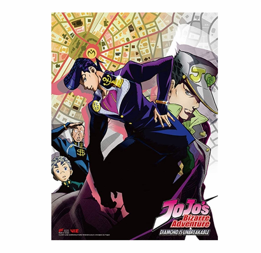Jojo's Bizarre Advanture-S3 Keyart Group #A Wall Scroll