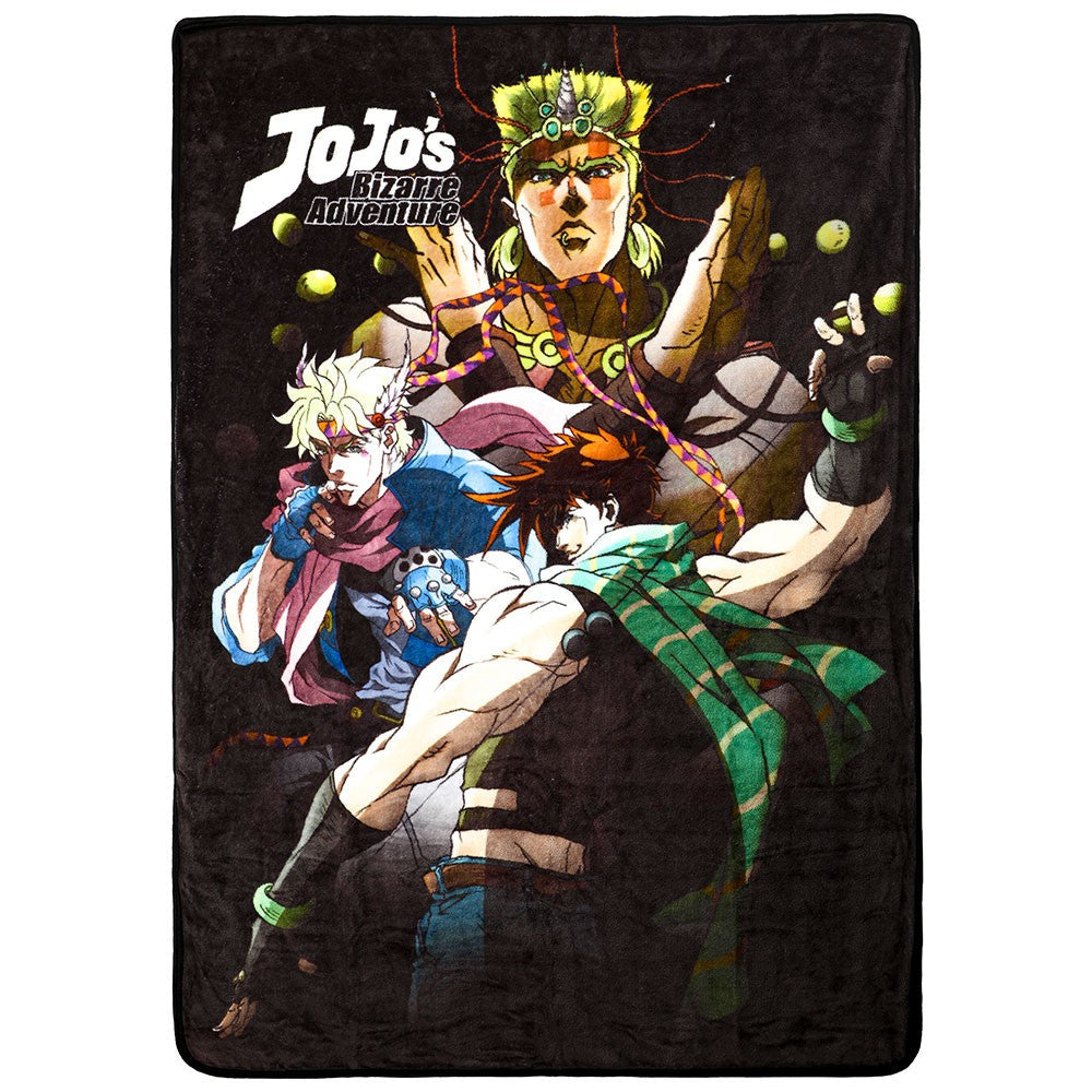 Jojo's Bizarre Adventure Digital Print Soft Plush Throw Blanket