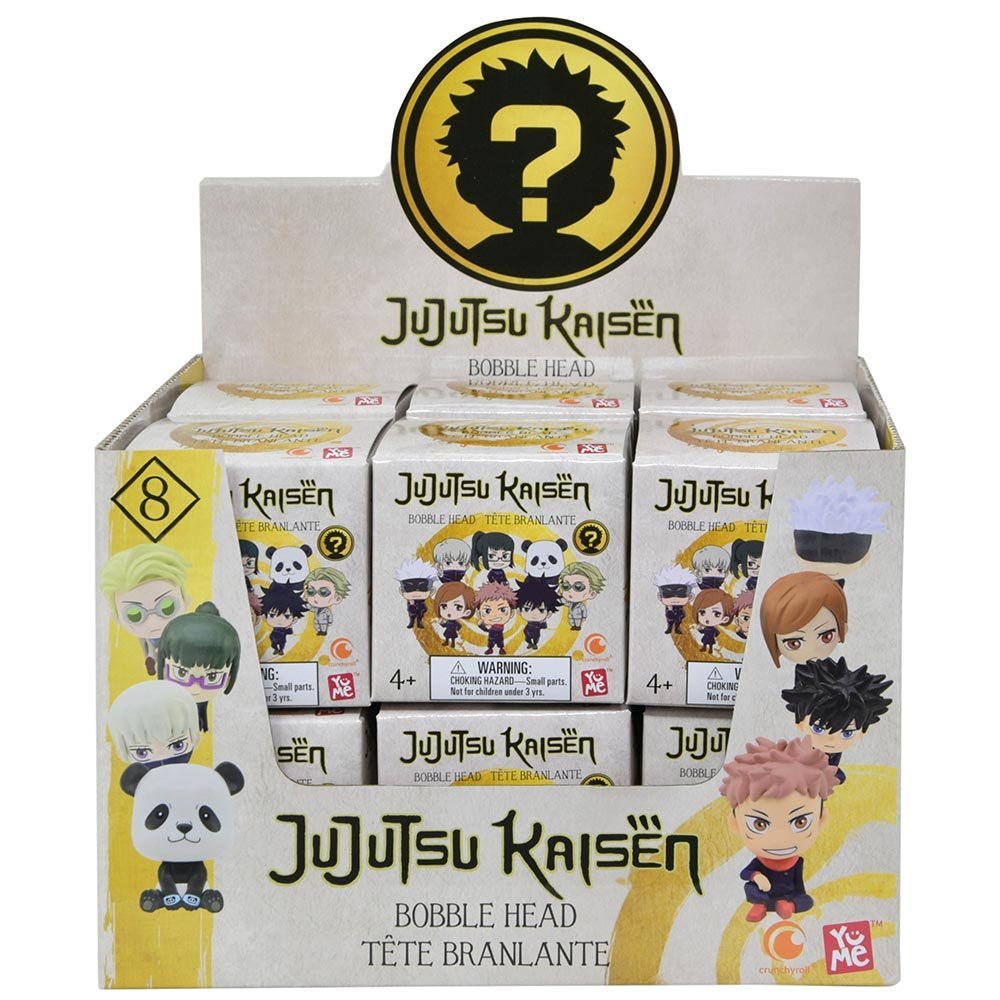 Jujutsu Kaisen Bobble Head Mini Figure Blind Box Asst-12pcs PDQ