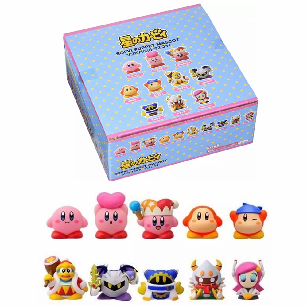 Kirby Finger Puppet Mini Figure Blind Pack Asst (Set of 10)-Japan Version