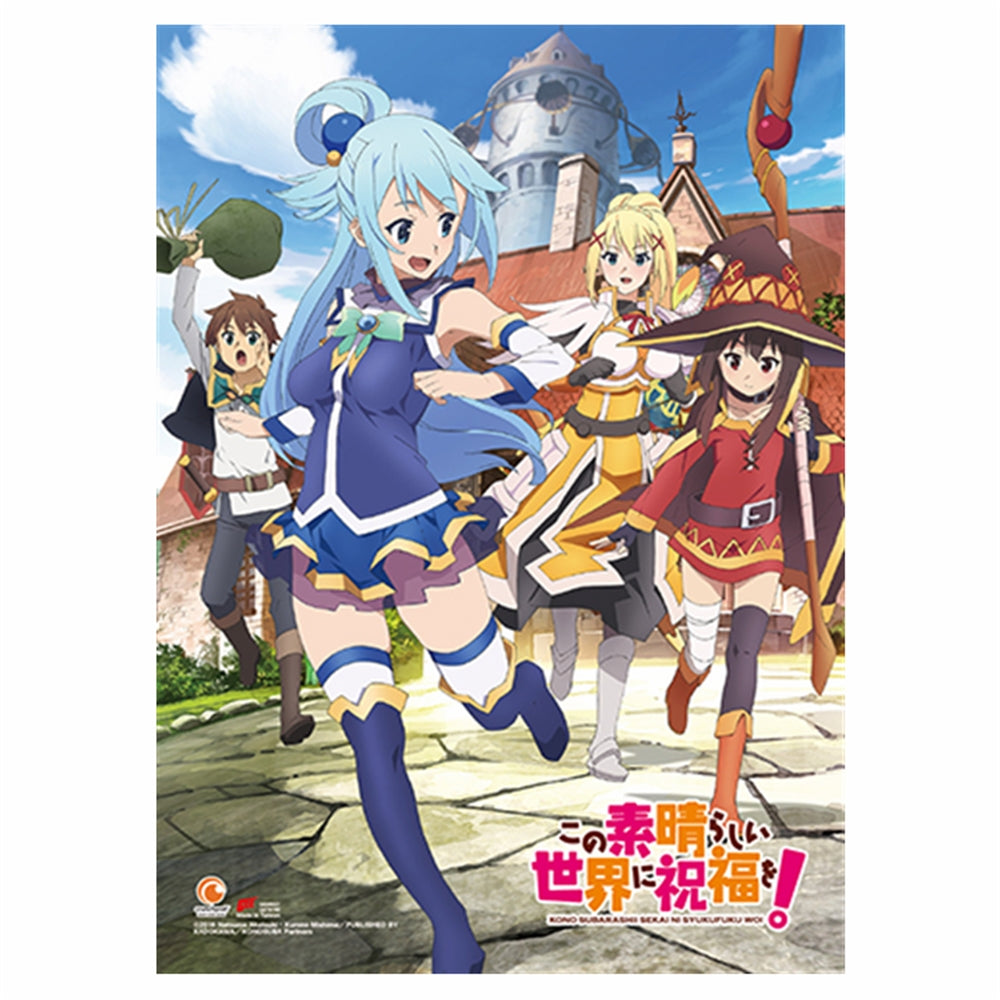 KONOSUBA - KEY ART WALL SCROLL