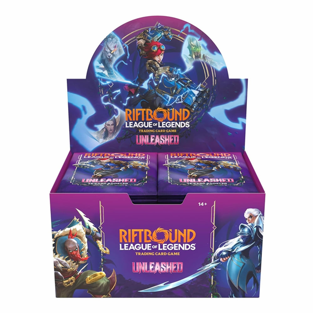 Riftbound:League of Legends TCG Unleashed - Booster Display - 24pcs PDQ