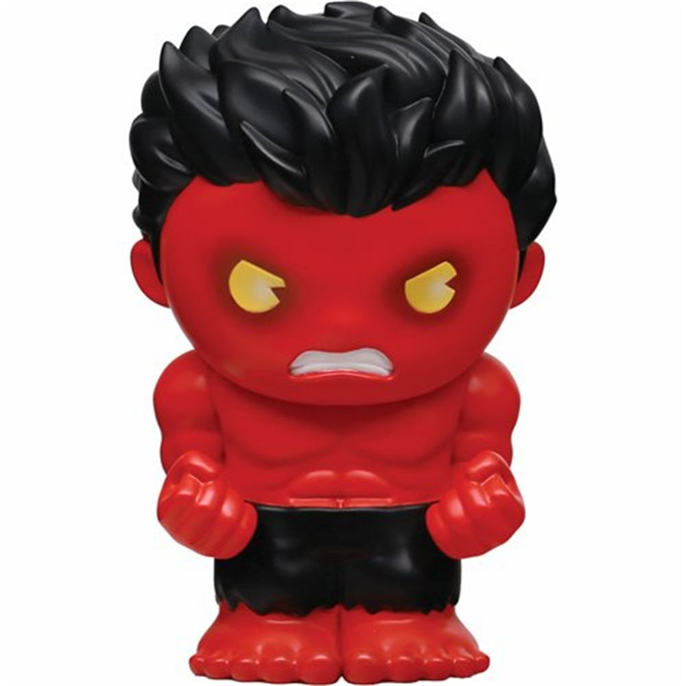 Marvel Red Hulk Figural Coin Bank