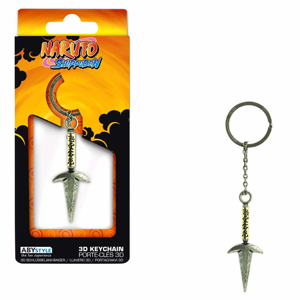 NARUTO SHIPPUDEN - Fourth Hokage Kunai 3D Metal Keychain