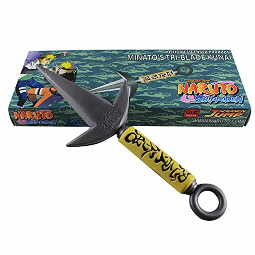 Naruto Shippuden-Foam Ninja Minato's Tri Blade Kunai-Officially Licensed