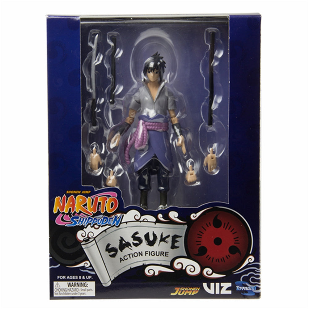 Naruto Shippuden 4" Poseable AF Asst-set of 3-Naruto/Sasuke/Deidara