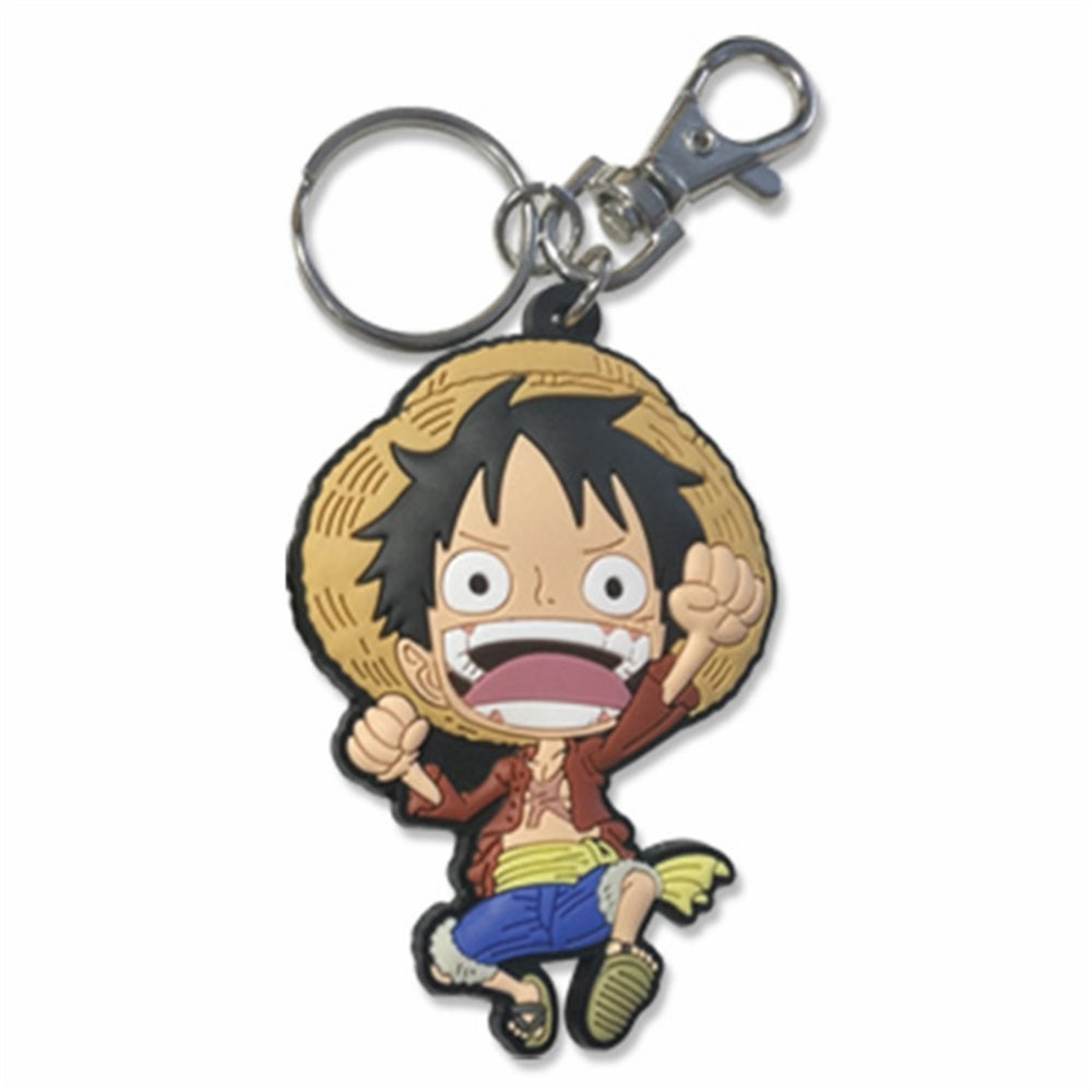 ONE PIECE - LUFFY 2.5 INCH PVC KEYCHAIN