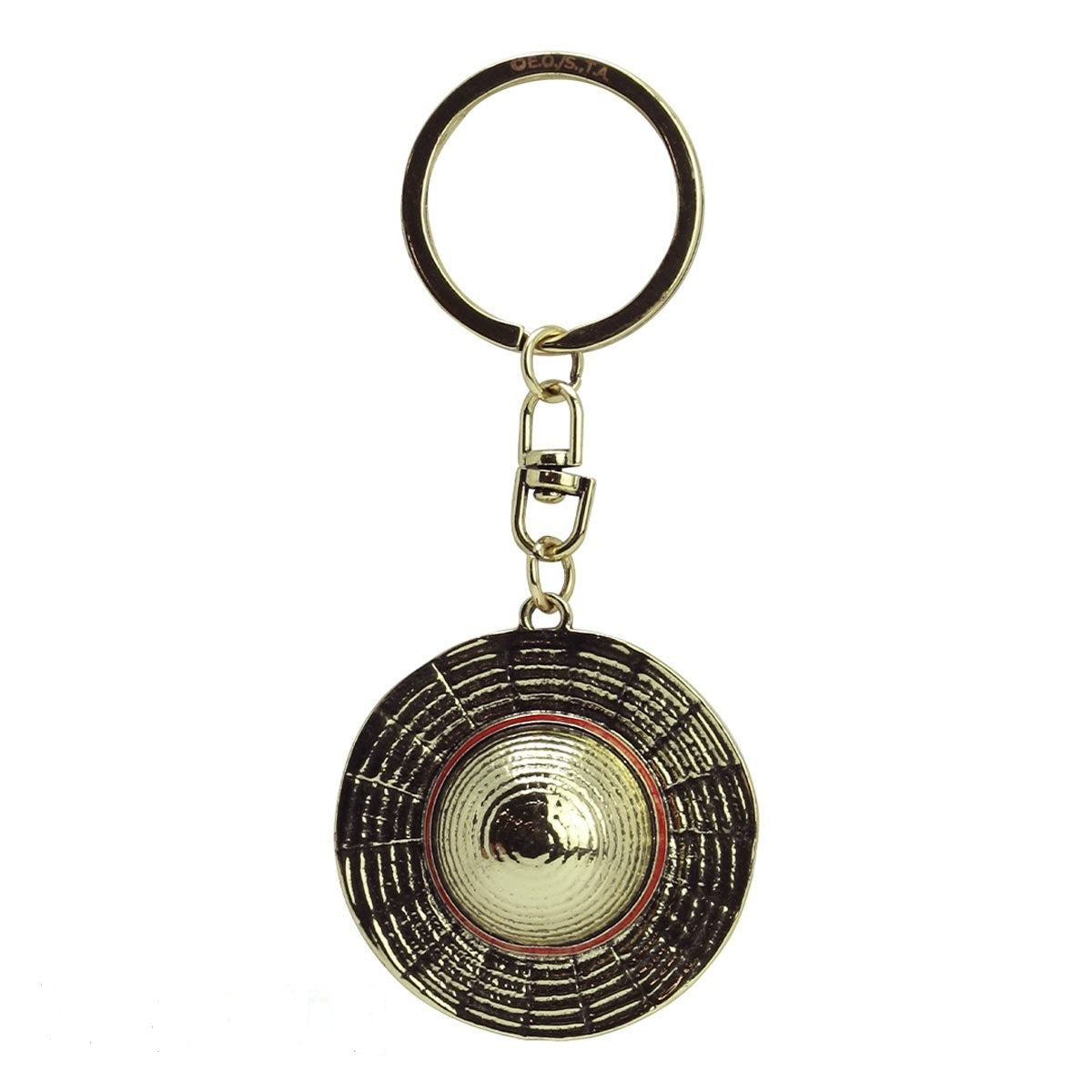 One Piece Luffy's Hat 3D Metal Keychain