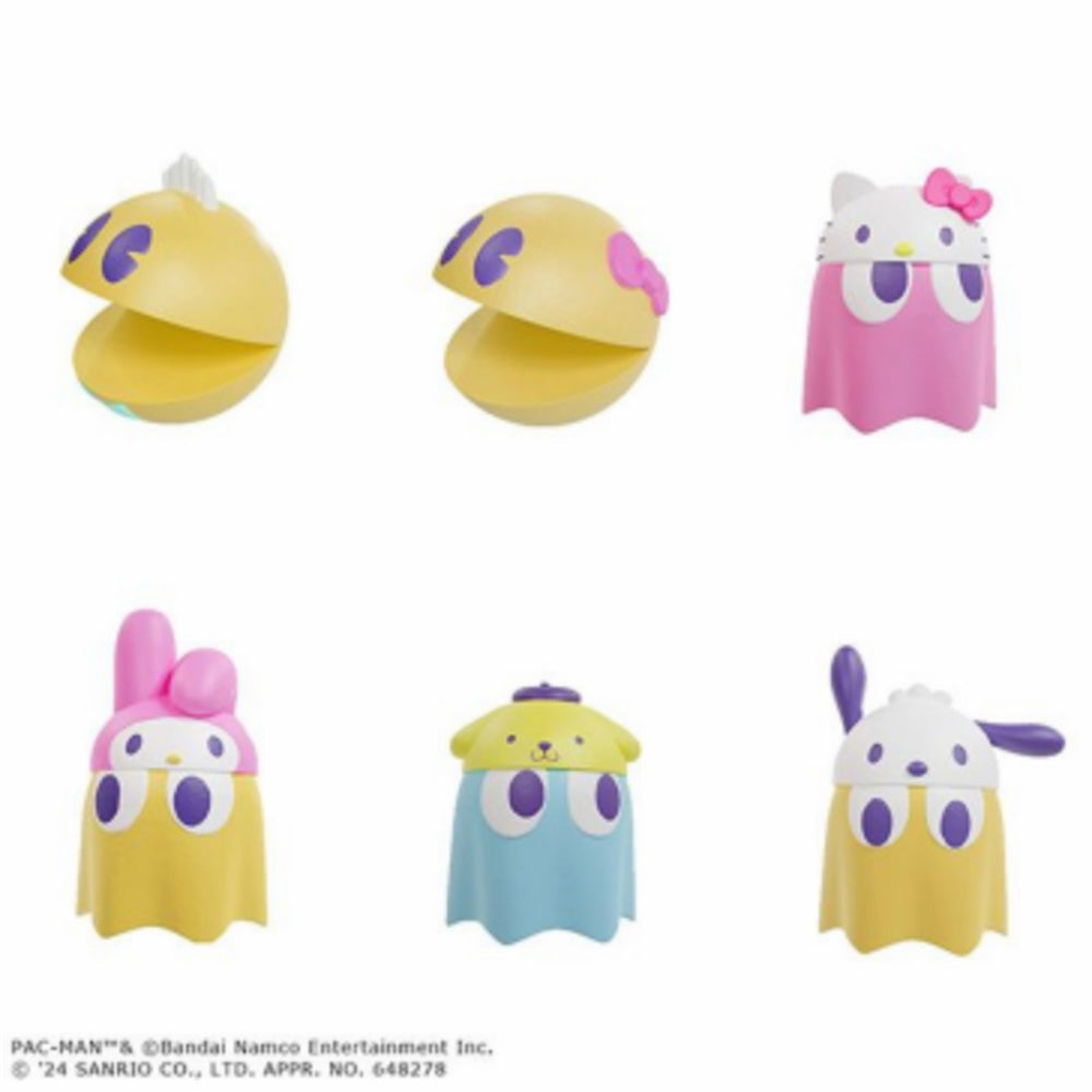 Pac-man x Sanrio Chibi Collect Figure Vol. 1 (Box of 6)-Japan Version