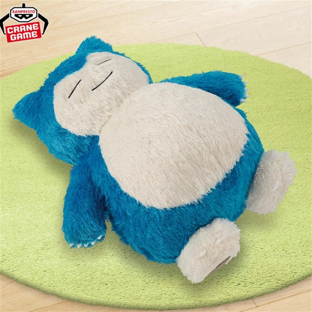 Pokemon Mecha Mofugutto Relax Time LG Plush~Snorlax-Japan Version