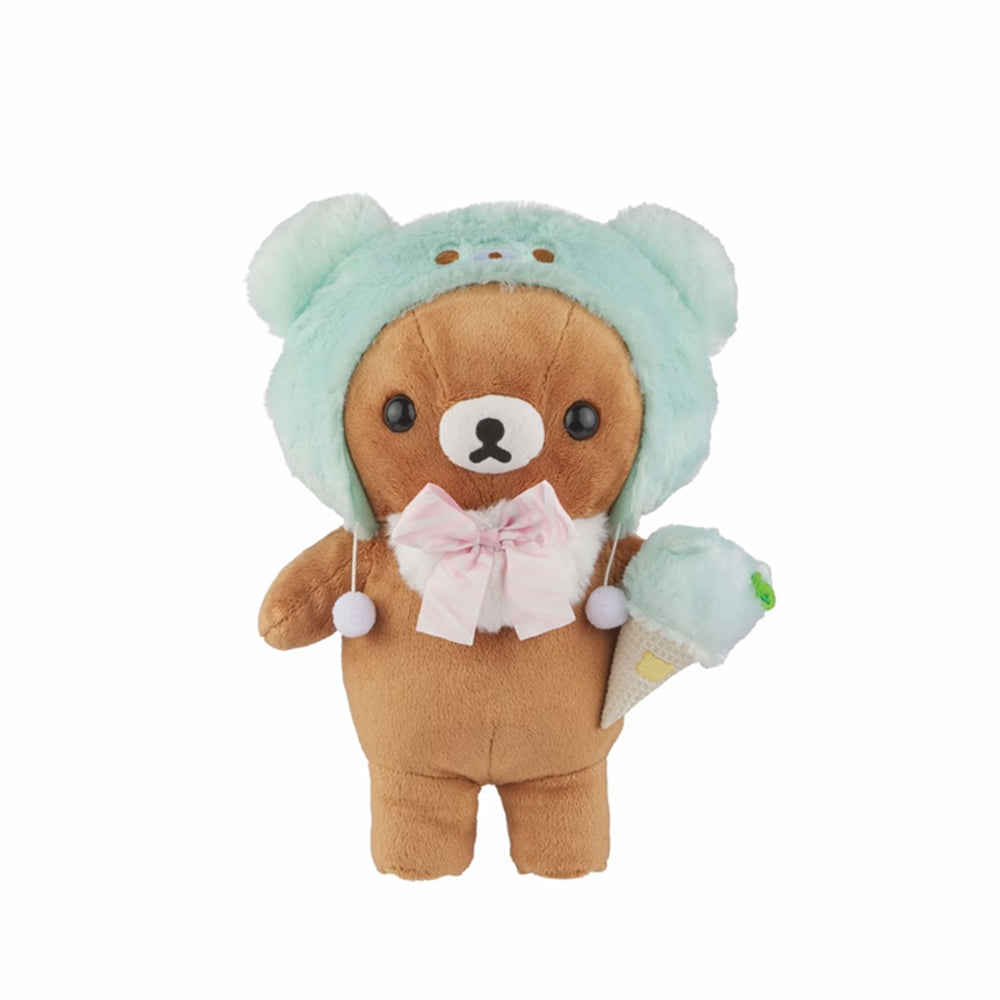 Rilakkuma-Chairoikoguma Ice Cream Plush 13.5 Inch Medium Plush-Special Offer