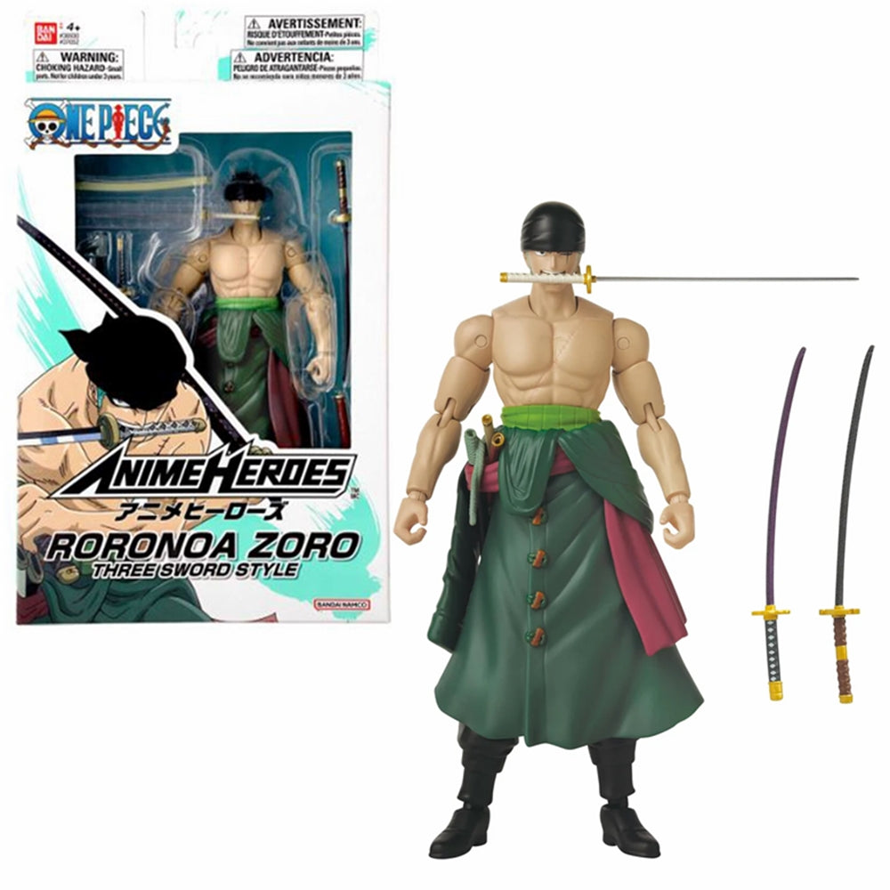 Roronoa Zoro Three Sword Style "One Piece", BNTCA Anime Heroes Action Figure