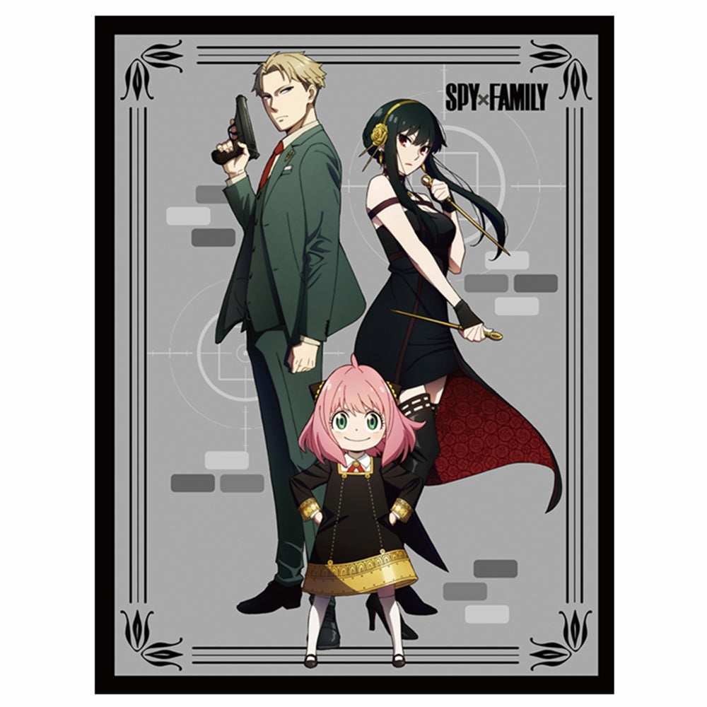 SPY X FAMILY - COOL KEY ART SUBLIMATION THROW BLANKET