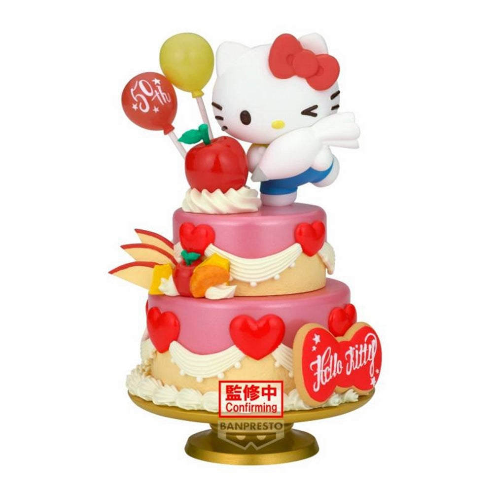 Sanrio Characters HK 50th Anniversary Paldolce collection Grande-Hello Kitty Figure-Japan Version