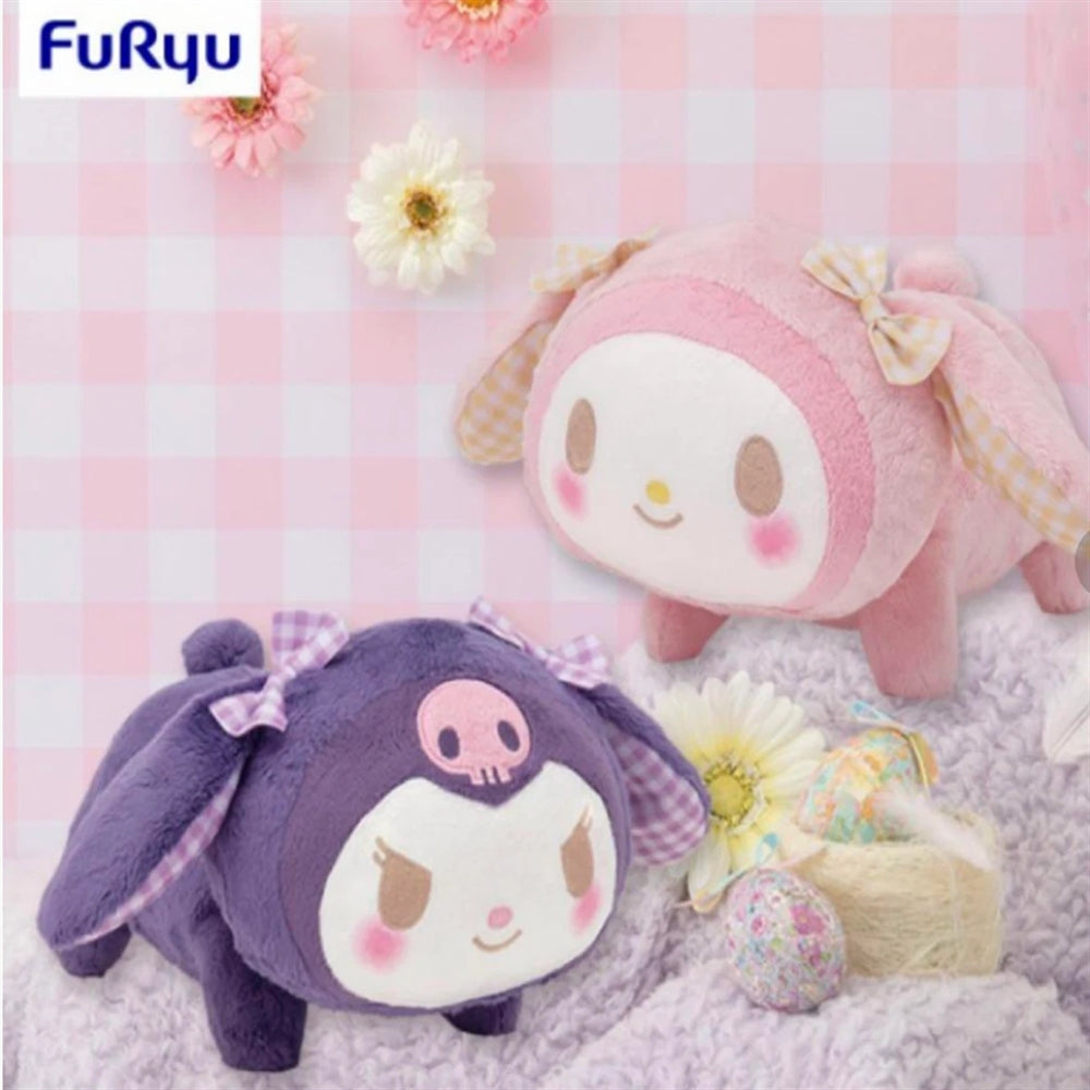 Sanrio My Melody & Kuromi Nakayoshi(Good Friends) Big Plush Set-Set of 2-Japan Version