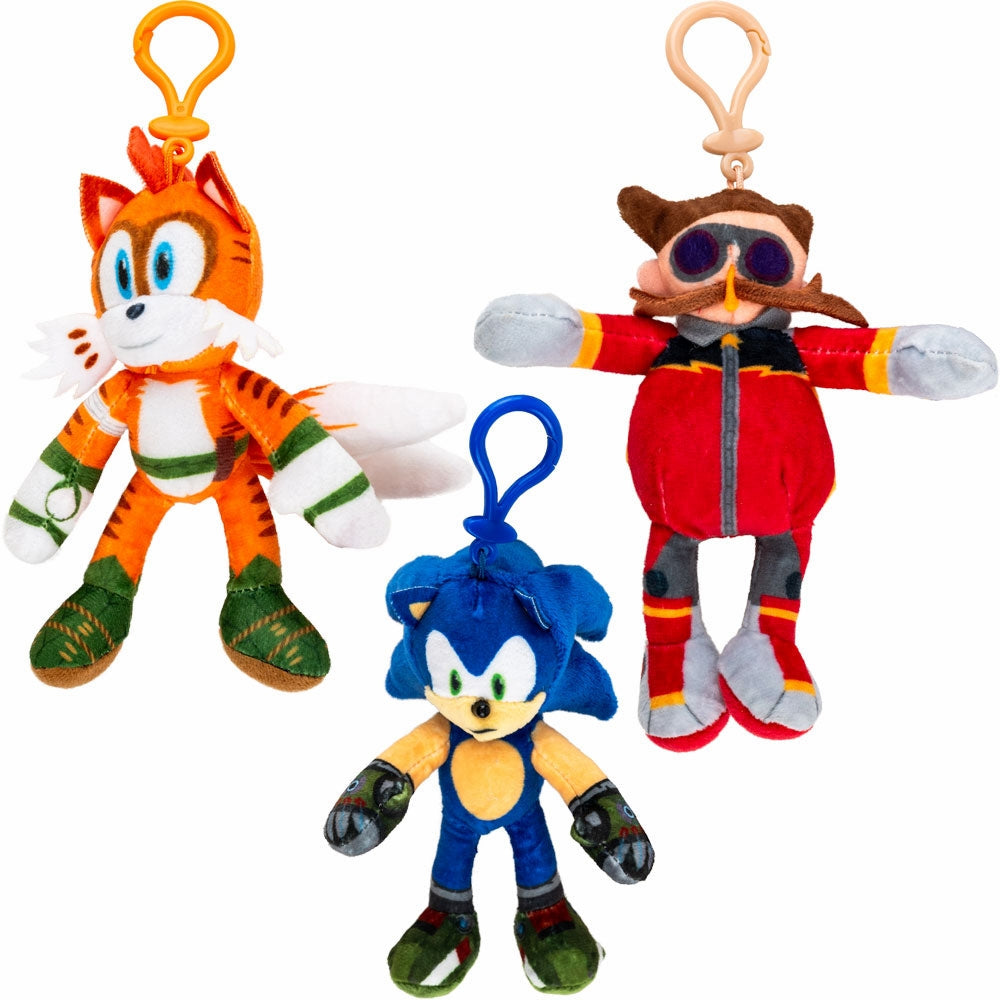 Netflix Sonic Prime 5 Inch Collectible Plus Clip On Asst-12pcs PDQ-Special Offer