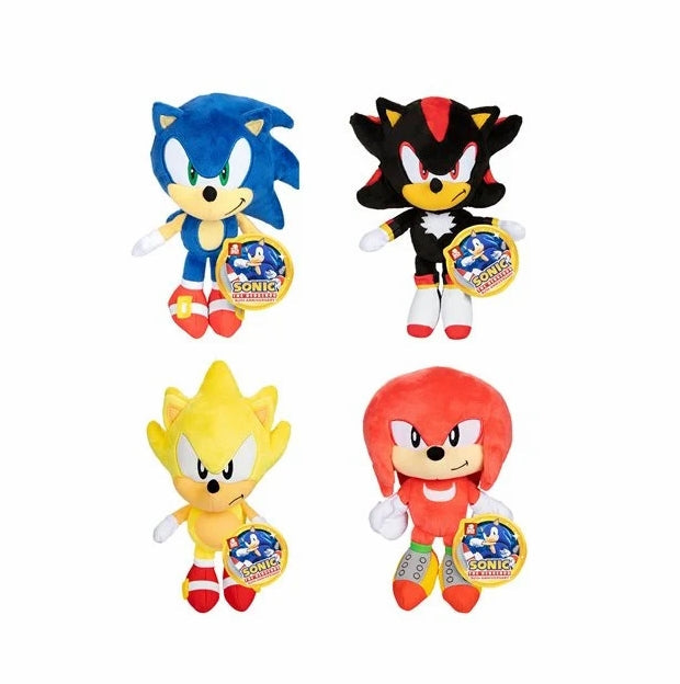 Sonic The Hedgehog Modern 9" Plush Asst-Wave 5-Set of 8
