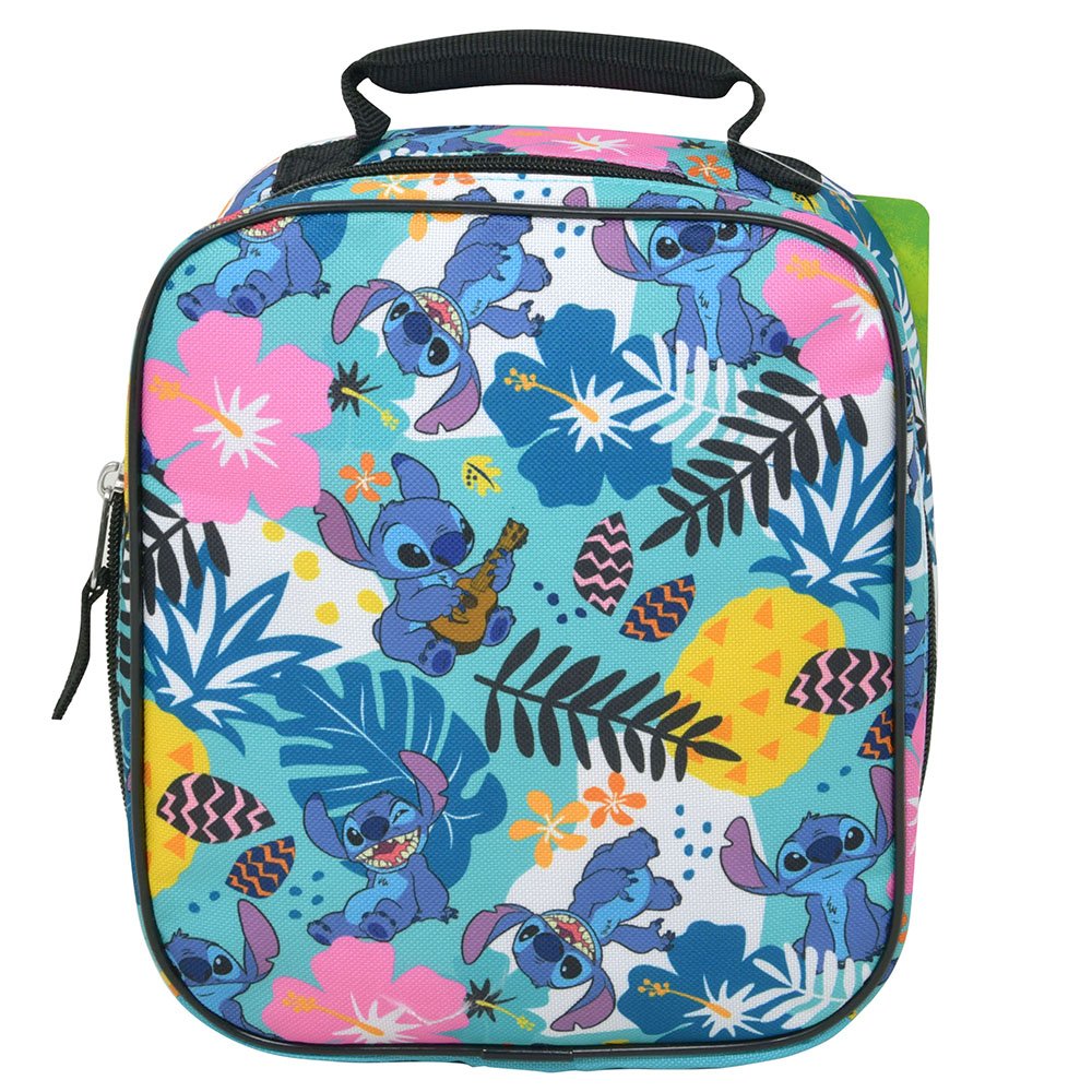 Stitch All Over Print North South Rectanble Luch Bag