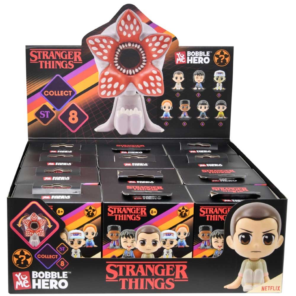 Stranger Things Bobble Head Blind Mini Figure Blind Box Asst-12pcs PDQ