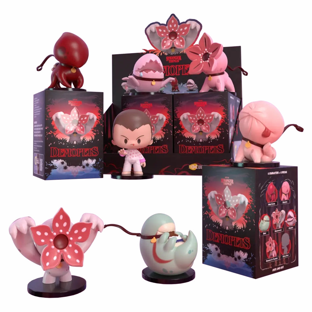 Stranger Things x Mighty Jaxx: Demopets Mini Figure Asst-6pcs PDQ