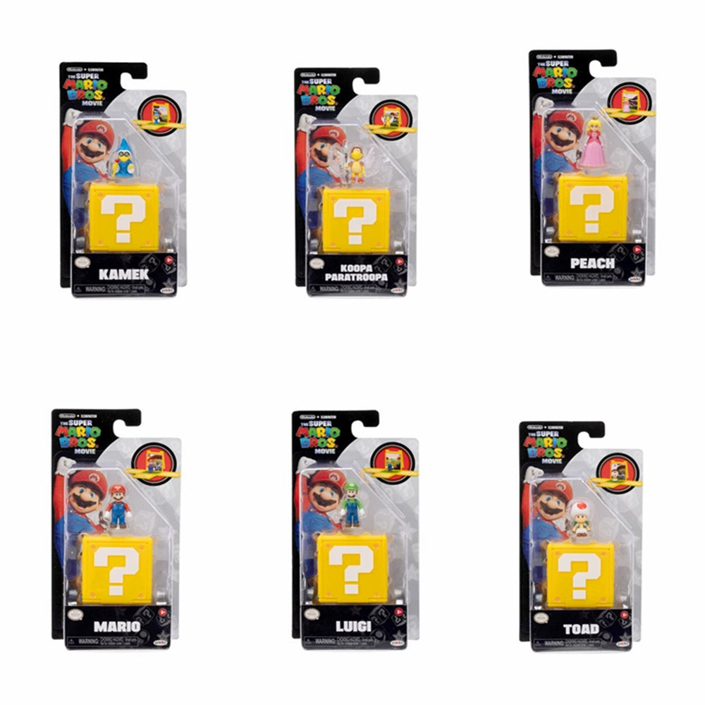 Super Mario Movie Mini Figure Asst-set of 12-Special Offer