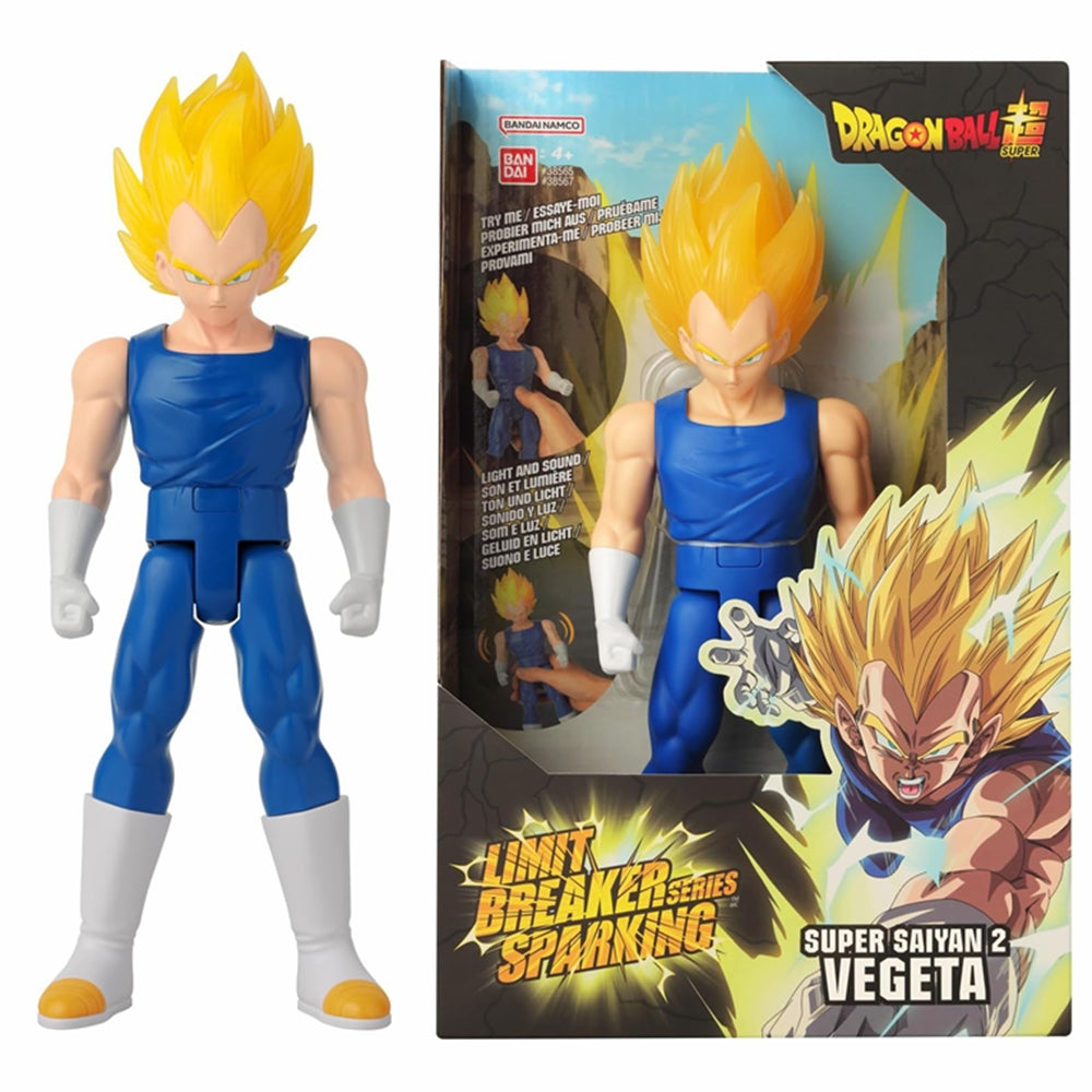 Super Saiyan 2 Vegeta "Dragon Ball", BNTCA Sparking Action Figure with Sound