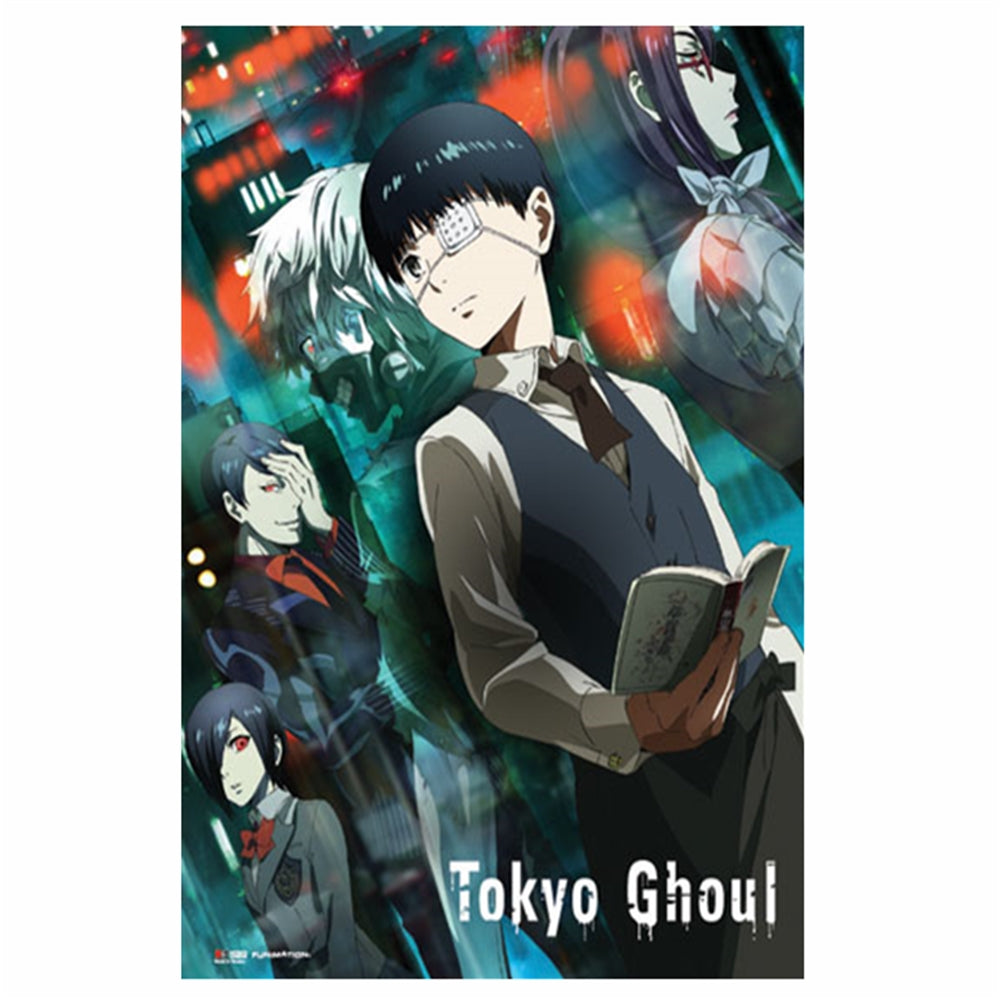 TOKYO GHOUL - KANEKI & GHOULS WALLSCROLL