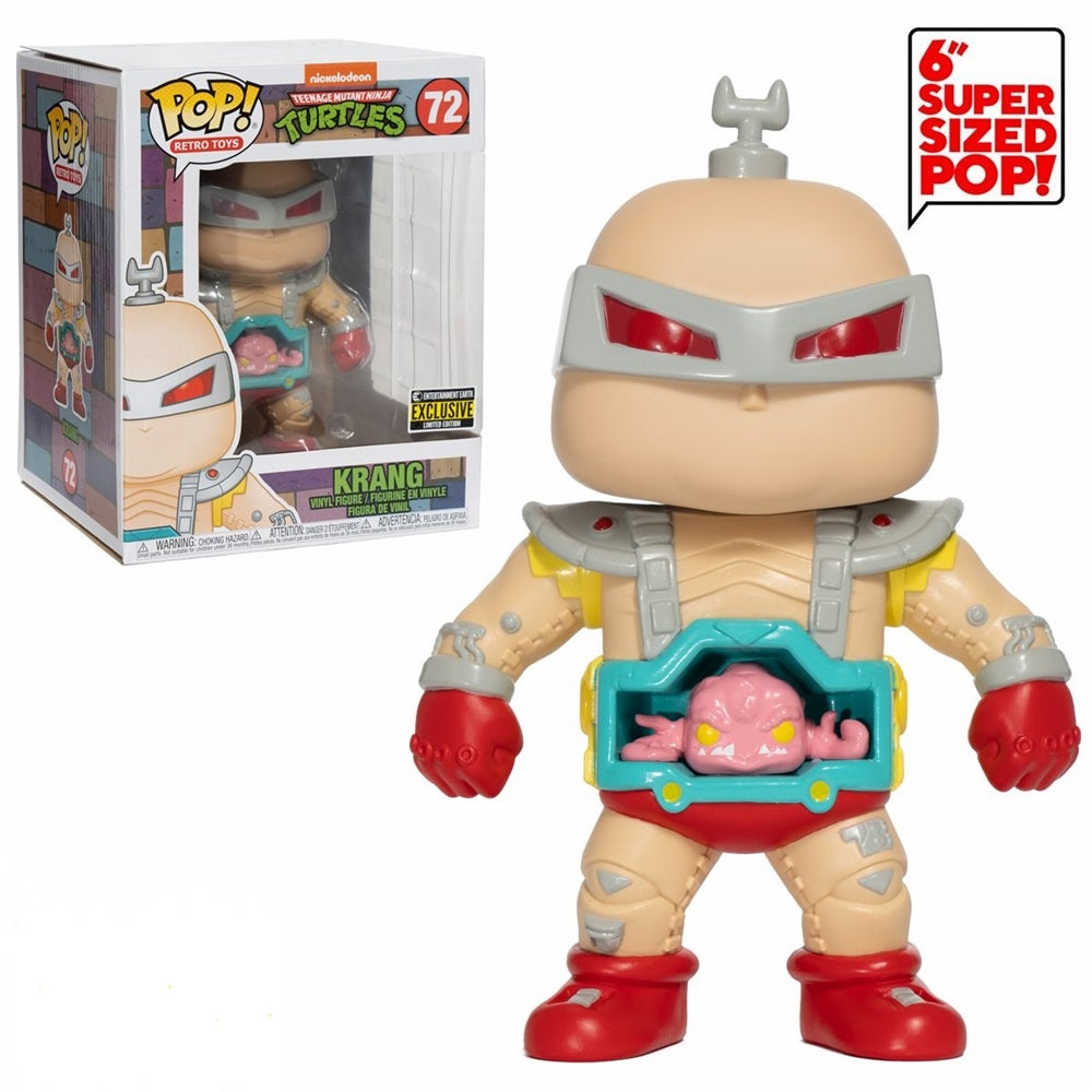 Teenage Mutant Ninja Turtles Krang 6-Inch Pop! Vinyl Figure - EE Exclusive