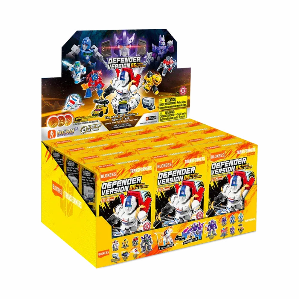 Transformers Defender Version 05 - Traitor to Tyranny Mini Figure Model Kits Asst-12pcs PDQ