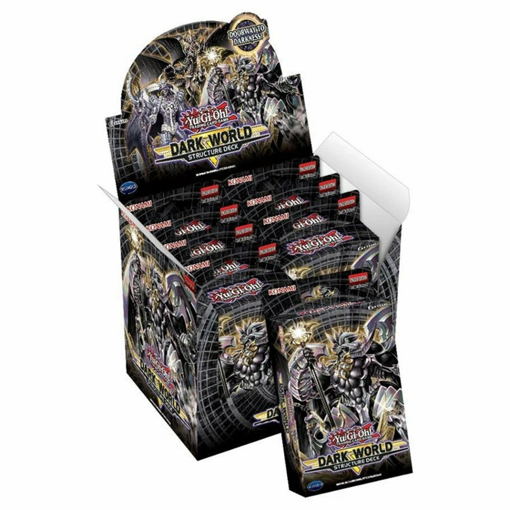 Yu-Gi-Oh Dark World Structure Deck Box Display-8pcs PDQ