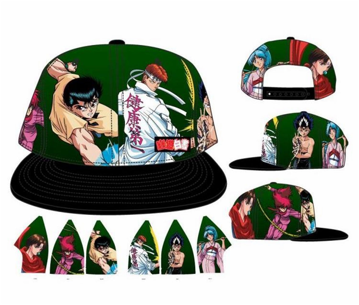 Yu Yu Hakusho All Over Print Snapback Hat