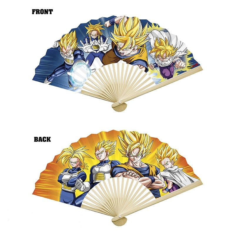 DRAGON BALL Z - Saiyans Paper Fan