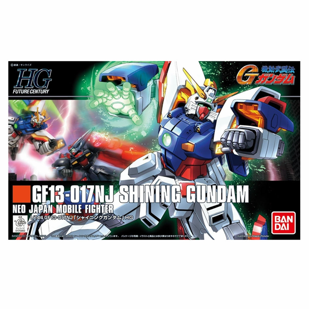 #127 Shining Gundam "G Gundam", Bandai 1/144 HGFC