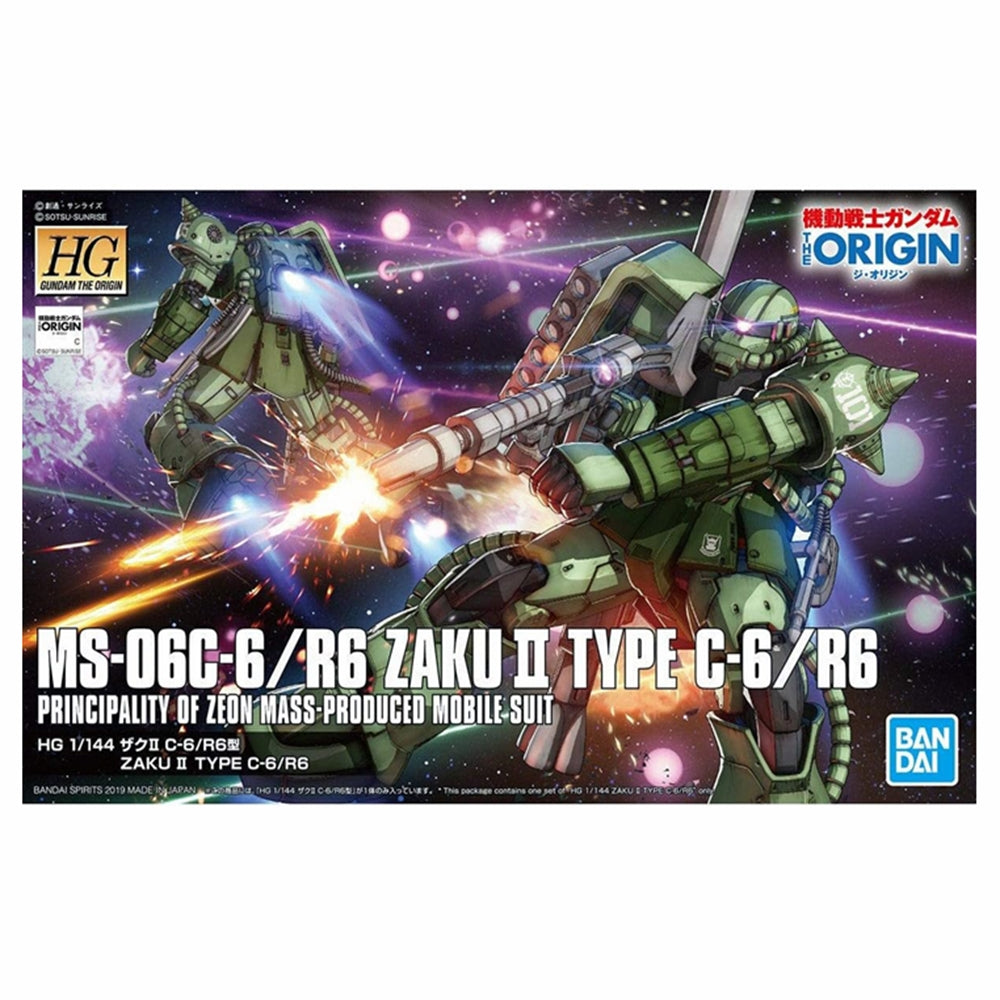 #25 Zaku II Type C-6/R6 "Gundam The Origin", Bandai HG The Origin 1/144