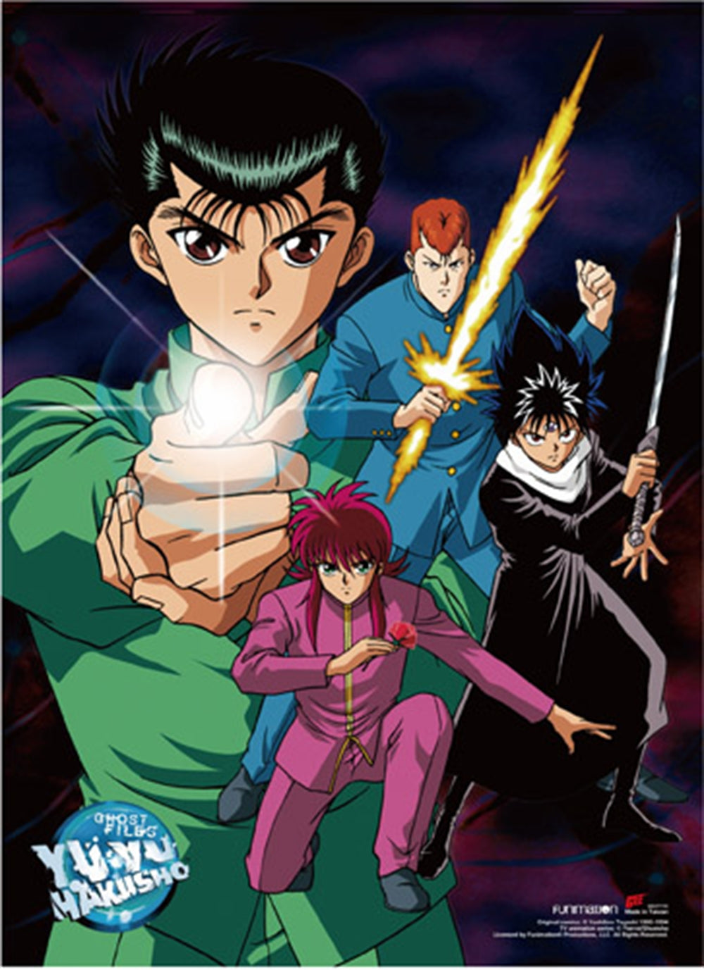 YU YU HAKUSHO - GROUP #A WALL SCROLL